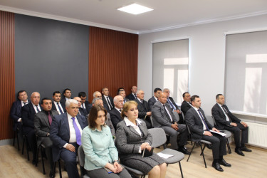 Şura iclası keçirildi