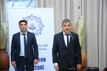 Elm və Təhsil İşçiləri Həmkarlar İttifaqının komitəsi tərəfindən iftar süfrəsi təşkil olunub