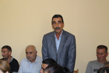 Növbəti səyyar vətəndaş qəbulu Xalxal kəndində keçirilib
